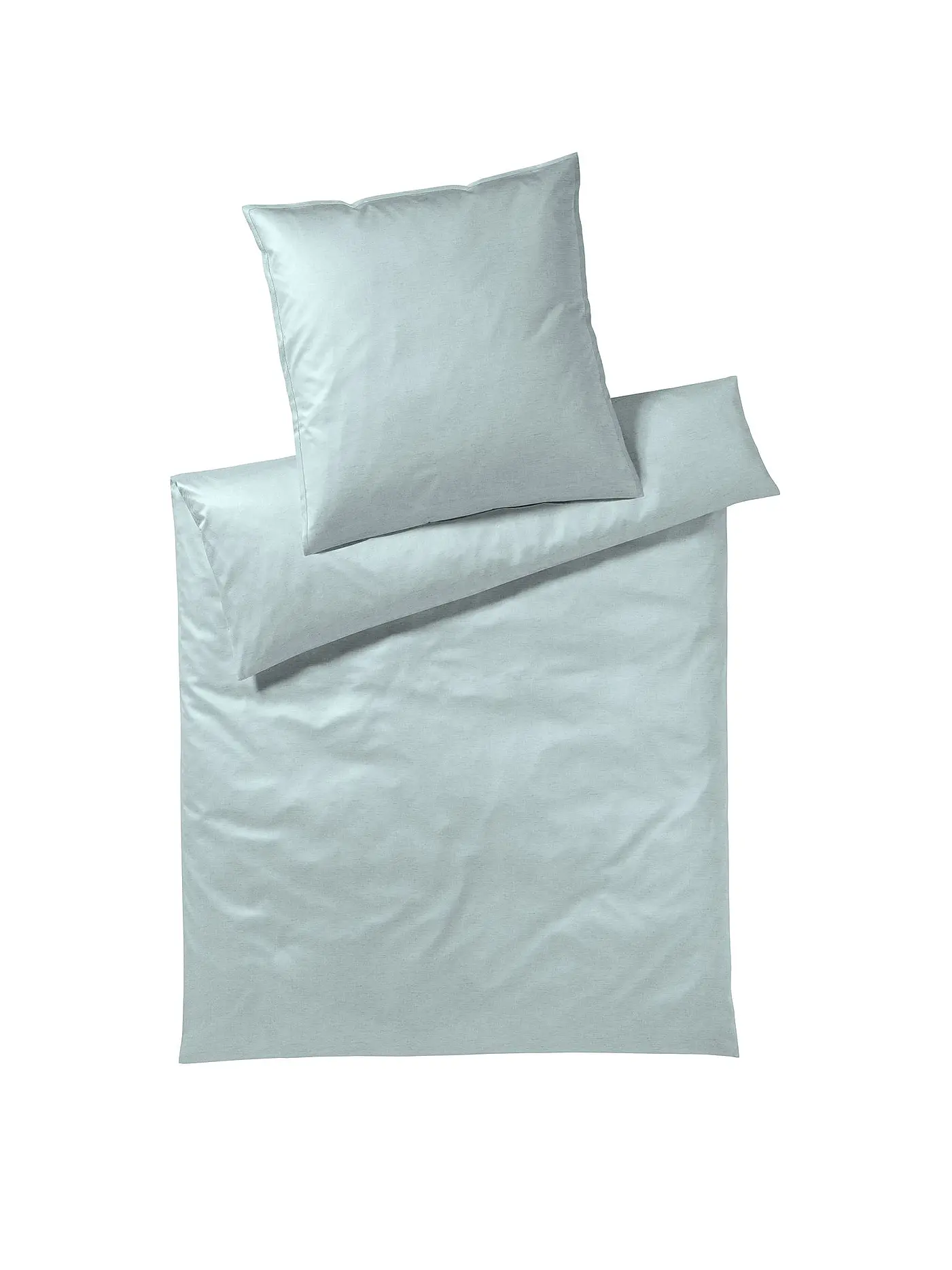 COVERED | Perkal Bettwäsche Solid 70x90cm / 140x200cm Mint | 